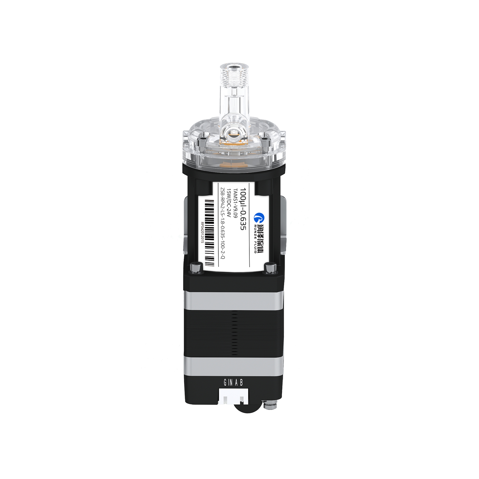 RP-42立式柱塞泵,100 µL,L型双通道阀头