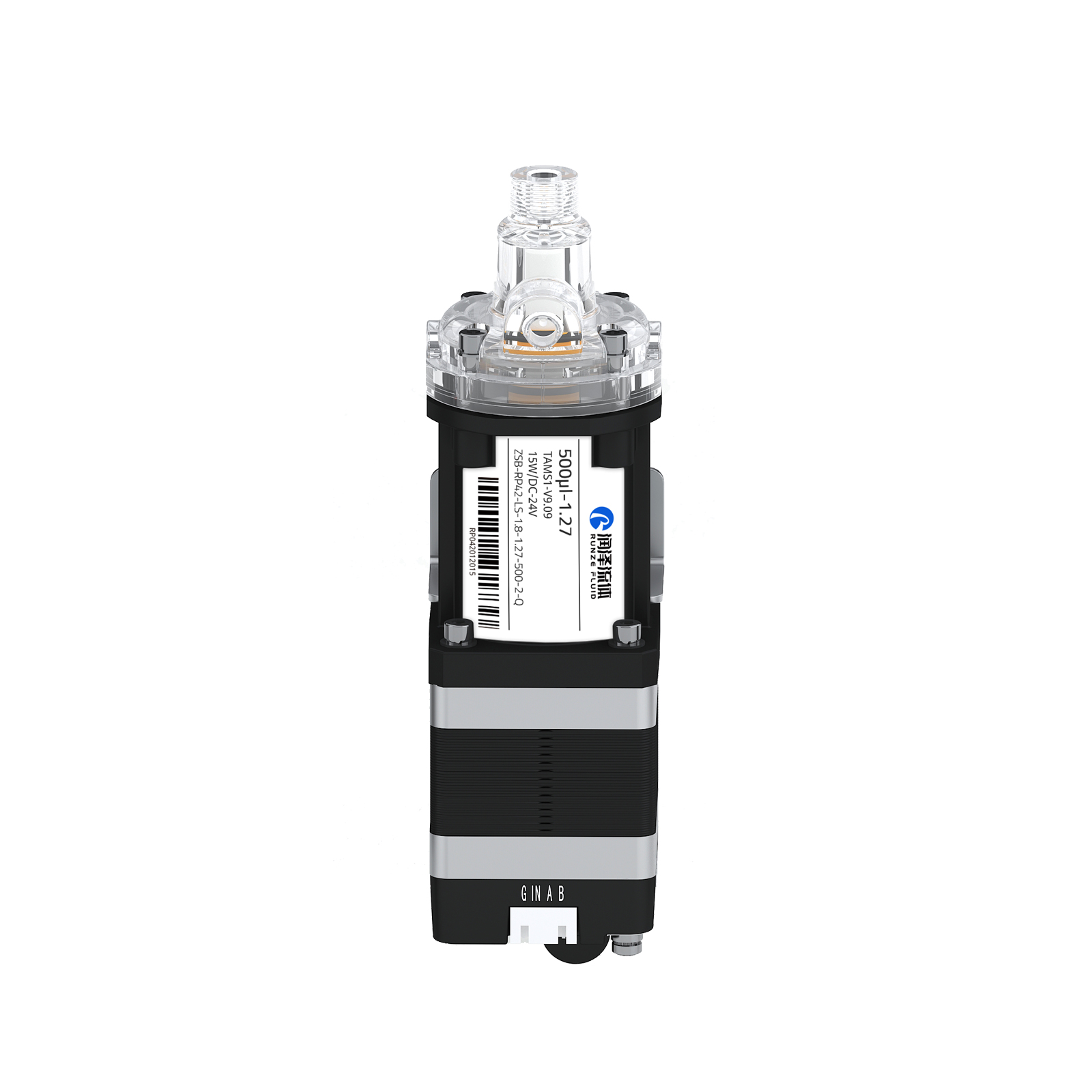 RP-42立式柱塞泵,500 µL,L型双通道阀头