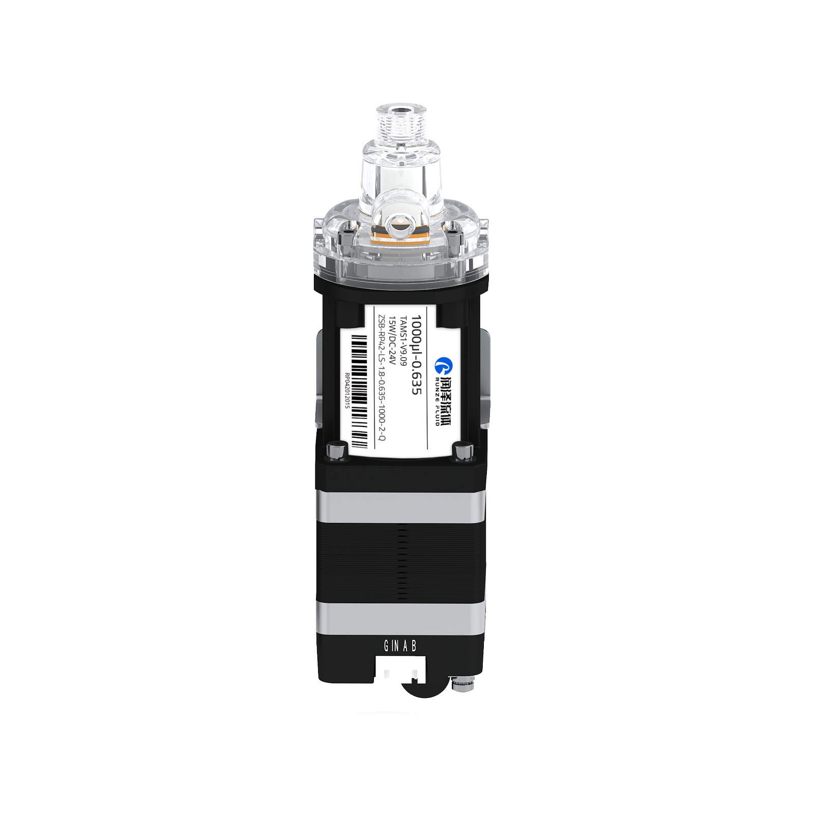 RP-42立式柱塞泵,1000 µL,L型双通道阀头